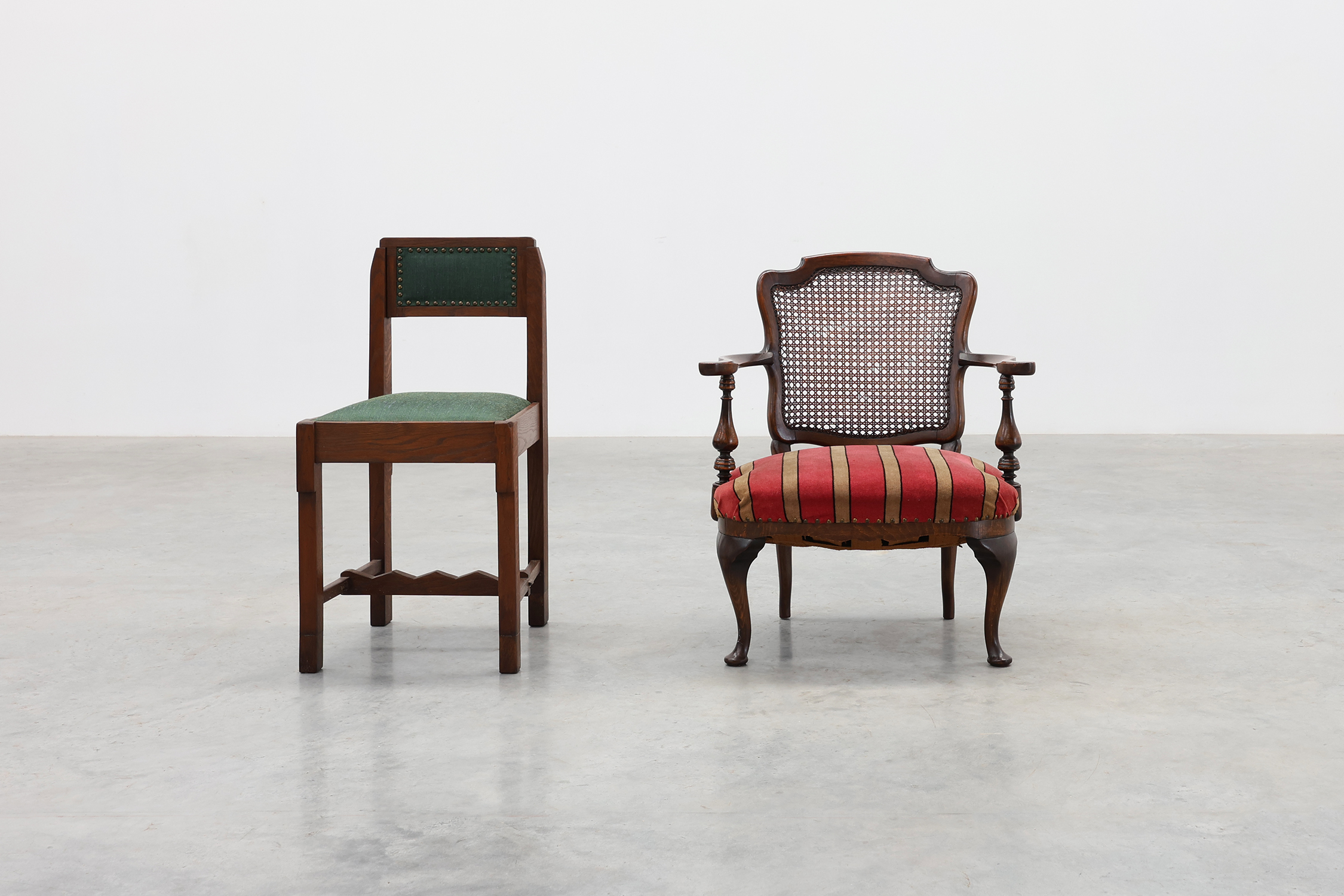Louis XV‑Style Oak and Cane Armchair, France, circa 1890thumbnail